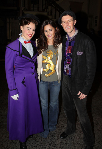  Cheryl Cole backstage at the “Mary Poppins” Musical on Broadway, May 17