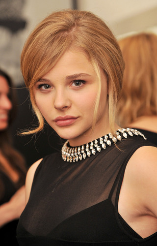  Chloe Moretz at the Azzaro Store launch in London.