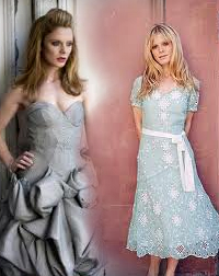  Emilia लोमड़ी, फॉक्स (Morgause) looking great in these two dresses!