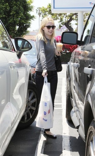  Emma Roberts Shopping At fred figglehorn Segal
