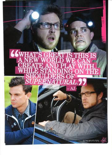 Ghostfacers; SPN Mag!