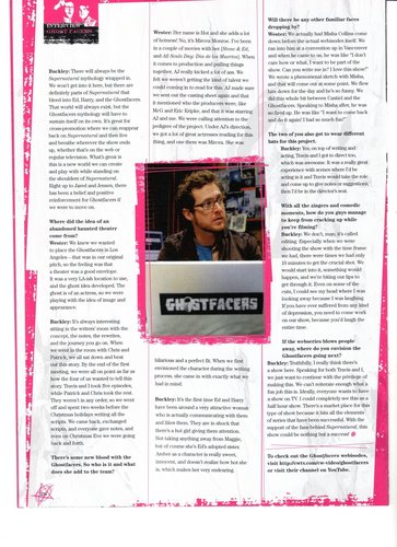 Ghostfacers; SPN Mag!