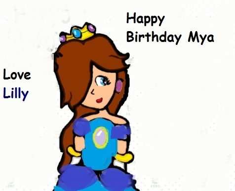  Happy birthday Mya
