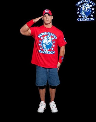  John Cena Never Give Up Red Promos