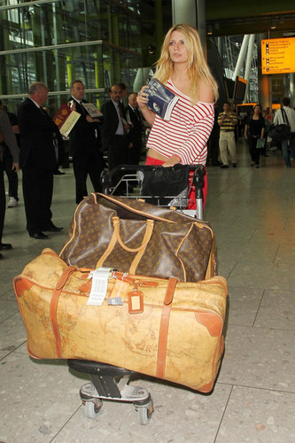  Mischa Barton arrives at Heathrow Airport