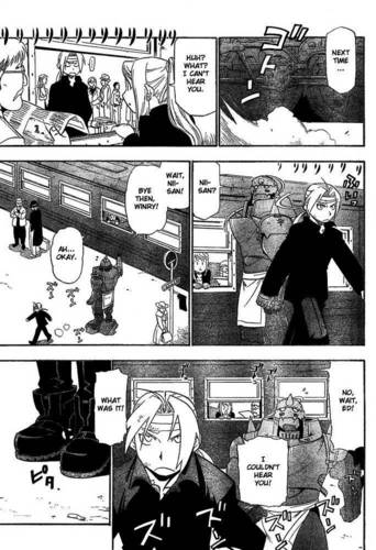  My kegemaran FMA EdWin Manga moments