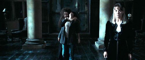  Narcissa Malfoy with Bellatrix and Hermione Granger