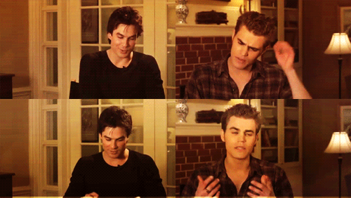  Paul & Ian while Interview