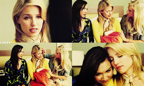  Quinn, Brittany and Santana