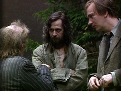 Remus Lupin with Sirius Black and Wortmail