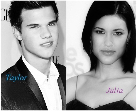  Taylor Lautner and Julia Jones