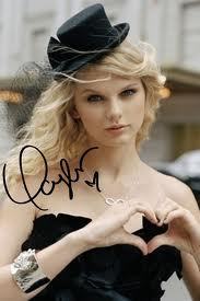 Taylor Swift signature