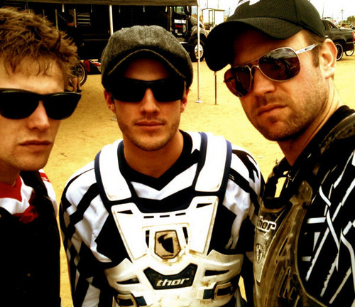  Trevino, Zach & Matt in motocross gear