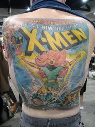  X-men 문신