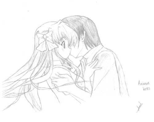  anime kiss