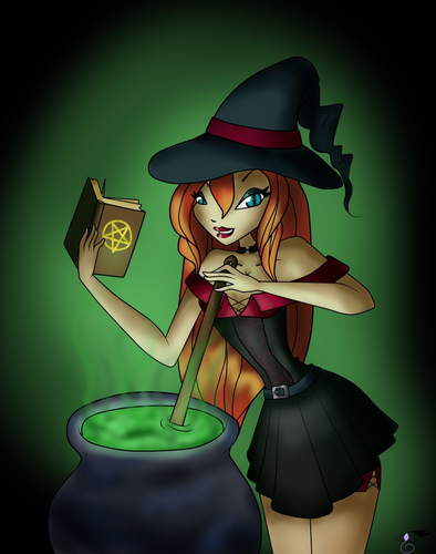 bloom the witch
