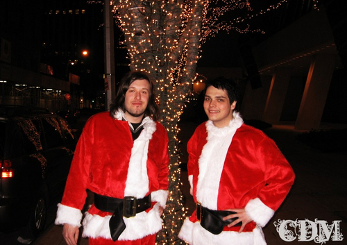  gerard as santa? would that be cool o what?