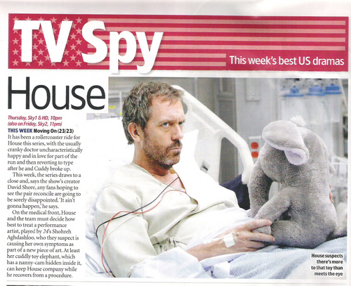  House MD in TV Guide