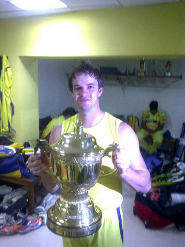  Albie with the 2011 Cup!