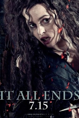  Bellatrix Deathly Hallows pt2 poster