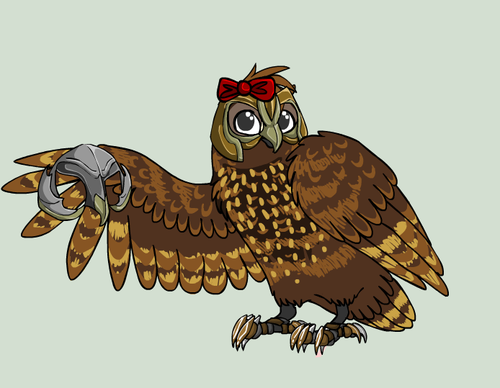  Bluey In Guardian Owl Form - sejak Jewel (Shadowcharmer)