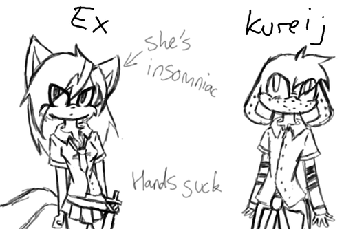  Ex and Kureij practice sketch