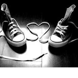  coração Shoelaces <3