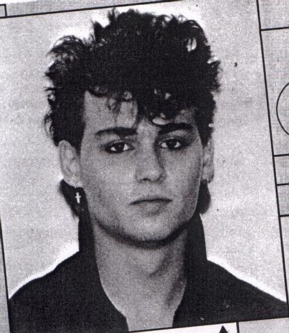  Johnny Depp as a teenager