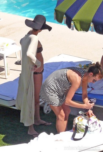 MAY 21ST - Miranda Kerr On the beach with her family in Hawaii