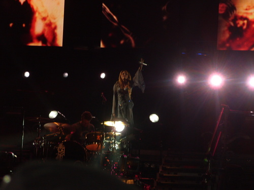  Miley - Gypsy hati, tengah-tengah Tour (2011) - On Stage - Mexico City, Mexico - 26th May 2011
