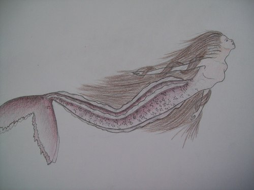  My painting-Mermaid