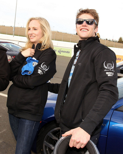  New/Old foto's of Candice and Zach [Oakley Presents "Learn to Ride" at Infineon Raceway]