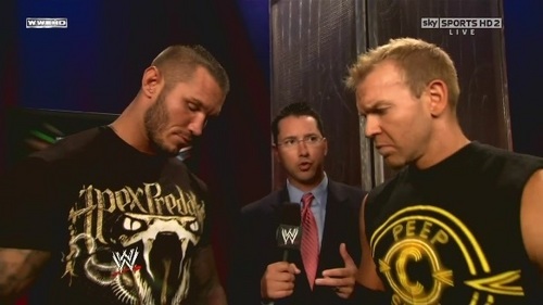  Orton and Christian Over the  interview