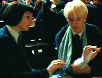  Pansy Parkinson with Draco Malfoy