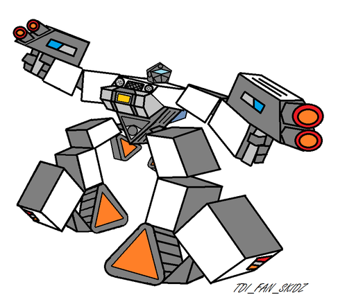  Paper ट्रांसफॉर्मर्स autobot icetrax/robot mode