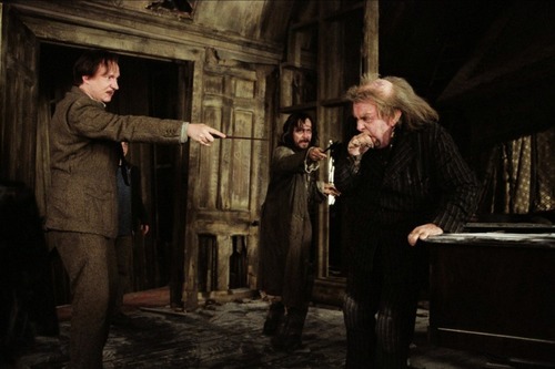  Sirius Black with Remus Lupin and Wortmail