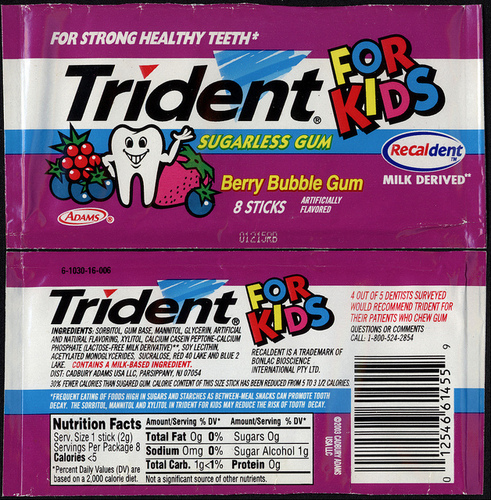  Trident for kids gum