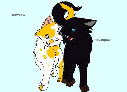  Who should Dewpaw be with?