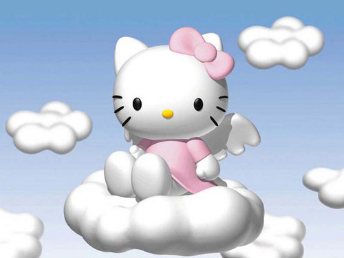  hello kitty in the clouds!!!