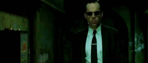  Agent Smith in 'The Matrix'