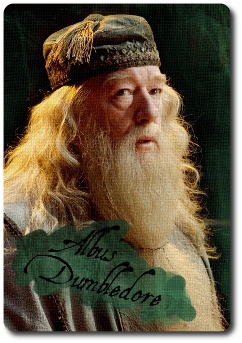 Albus Dumbledore Character Card