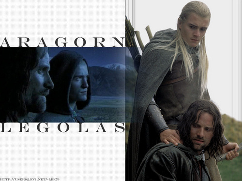  Aragorn and Legolas