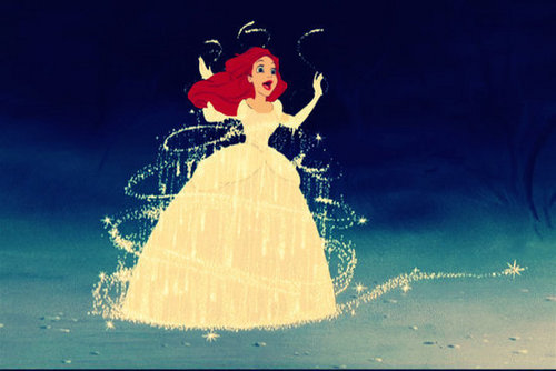  Ariel as cinderela