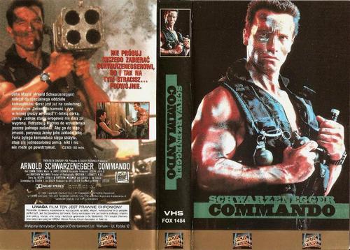 Commando cover VHS