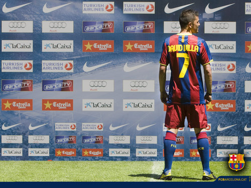  David villa FC Barcelona Hintergrund