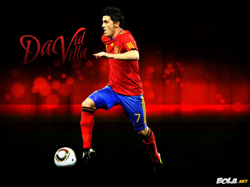  David villa FIFA World Cup 2010 wallpaper