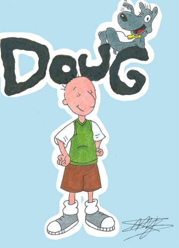  Doug and Porkchop a la Opening Sequence