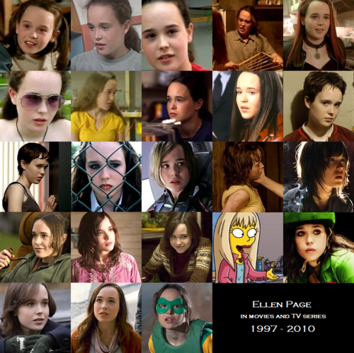  Ellen Page on the screen (1997 - 2010)