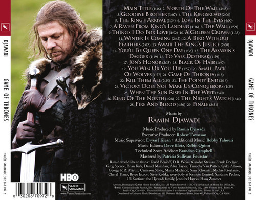  Game of Thrones Soundtrack