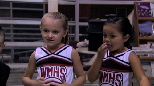  Glee Avery Phillips and Alexys Alonzo
